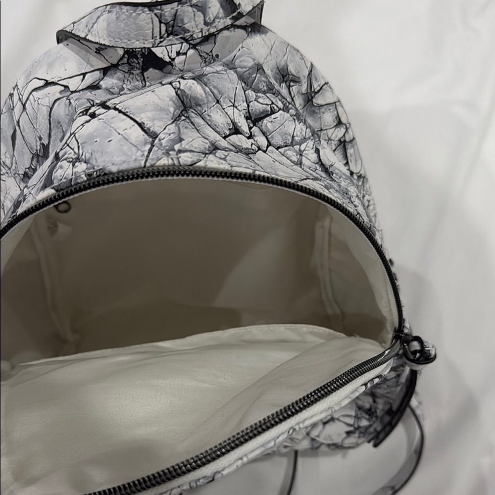 Marble Pattern Backpack - image 4
